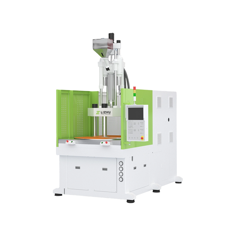 Mesin pengacuan suntikan menegak Rotary Table